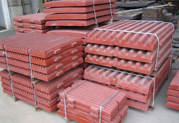 Má nghiền thép mangan Mn13 chống mài mòn cho máy nghiền hàm
