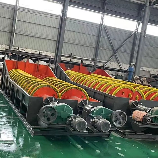 máy rửa cát trục vít
